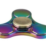 ספינר מתכת Fidget Spinner ספינר יוקרתי לא שביר מסתובב מעל 5 דקות