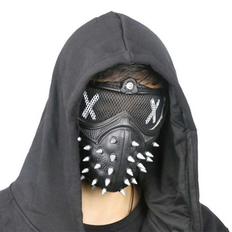 מסכת ניטים WATCH DOG מסכת פנים מלאה בסגנון סטימפאנק