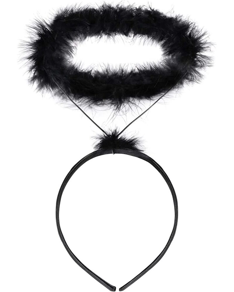 קשת הילה מפוארת למלאך  - שחור