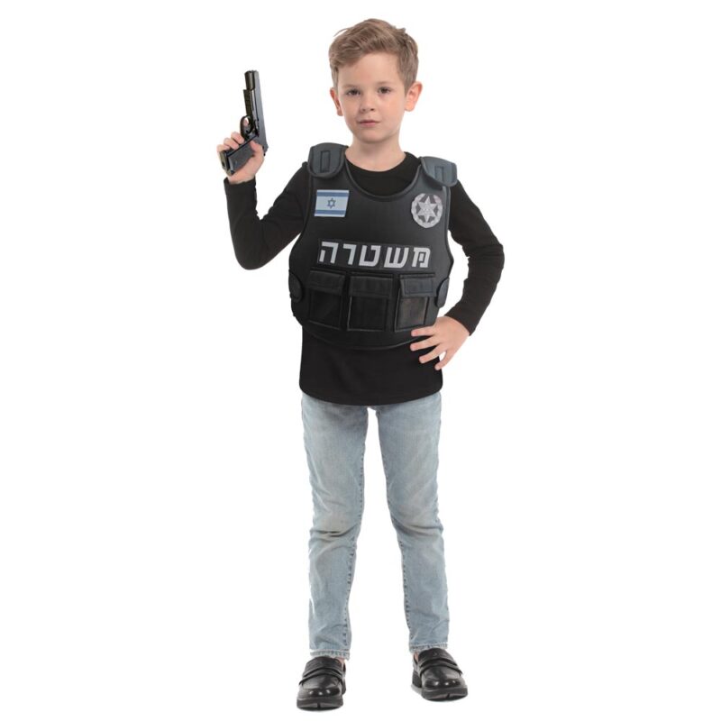 וסט שוטר לוחם ישראלי לילדים