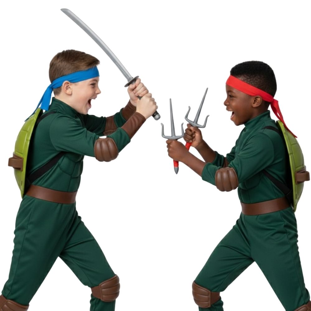 סט לוחם נינג'ה עם שריון מפואר