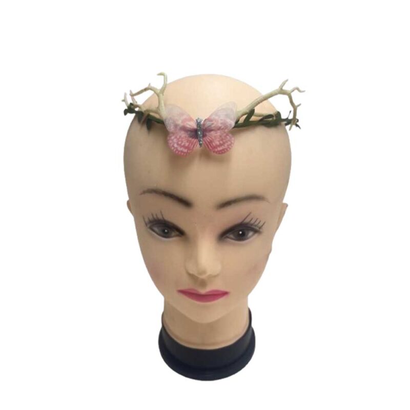 נזר אלף יוקרתי פרפר וענפים