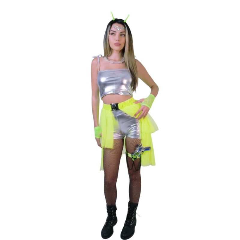 תחפושת חייזרית זוהרת