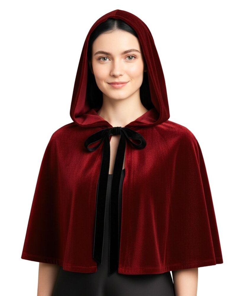 גלימת כיפה אדומה מעוצבת