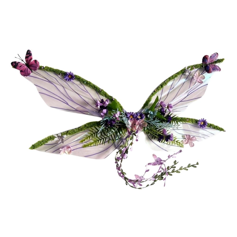 כנפיים פייה קסומות סגול לבנדר