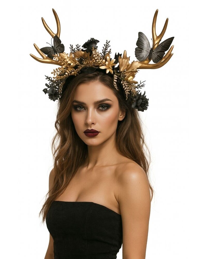 קשת אייל מעוצבת מוזהבת