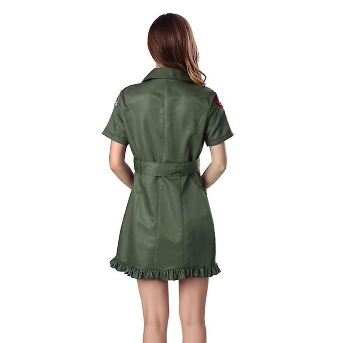 תחפושת טייסת בשמלה : לוק צבאי נשי, חד ומדויק✈️