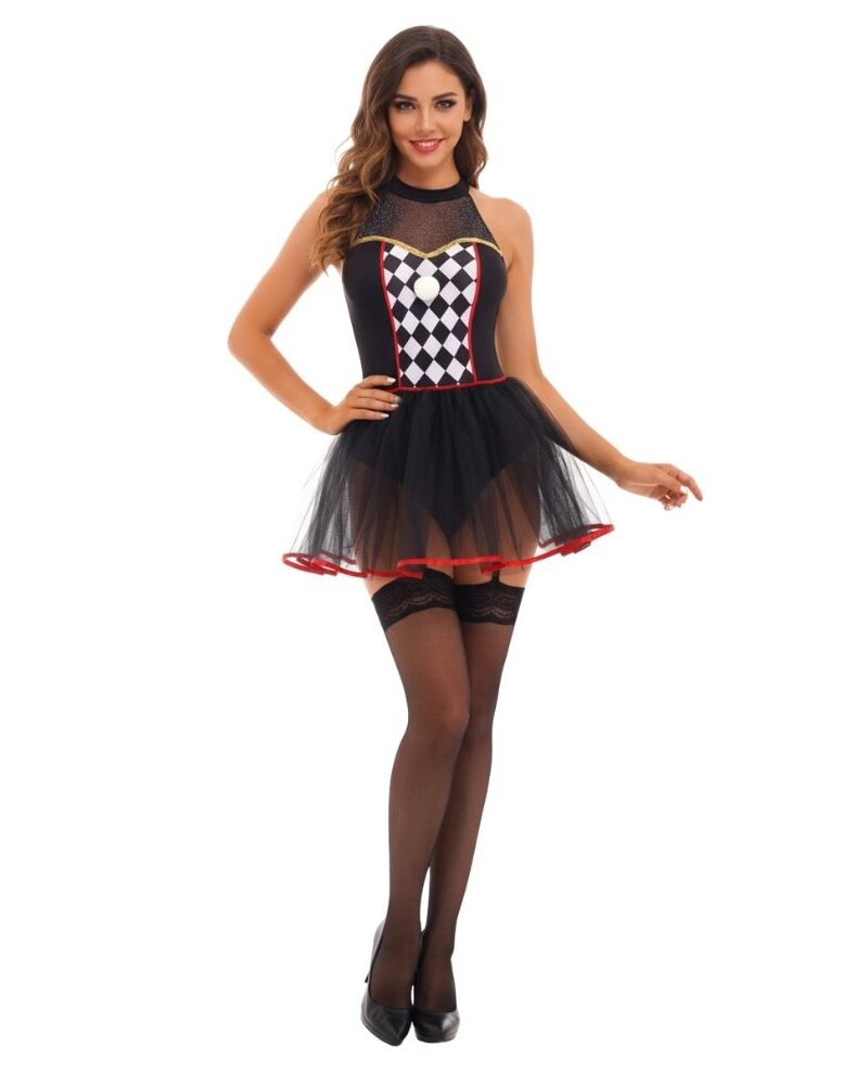 תחפושת ליצנית מעוצבת לנשים 🤡