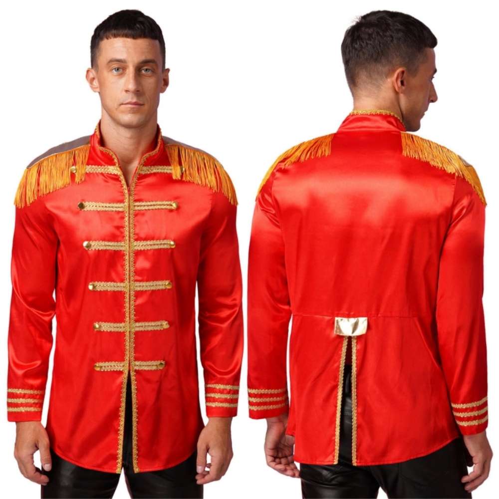 תחפושת מנהל במה / מאלף אריות אדום לגבר : לוק יוקרתי ומרשים במיוחד ⭐