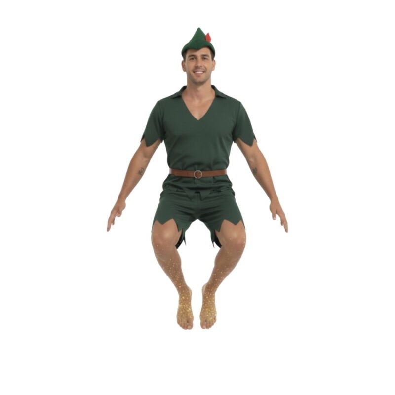 תחפושת פיטר פן לגבר, גירסה קצרה