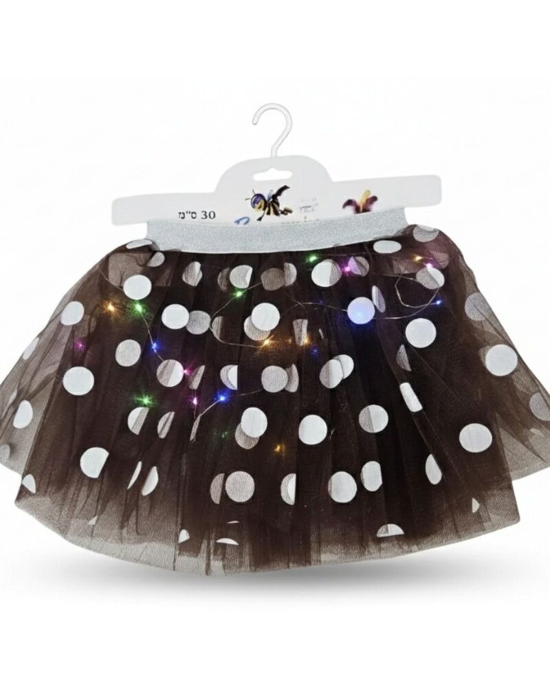 חצאית טוטו במבי עם אורות מפוארת לתינוקות ✨