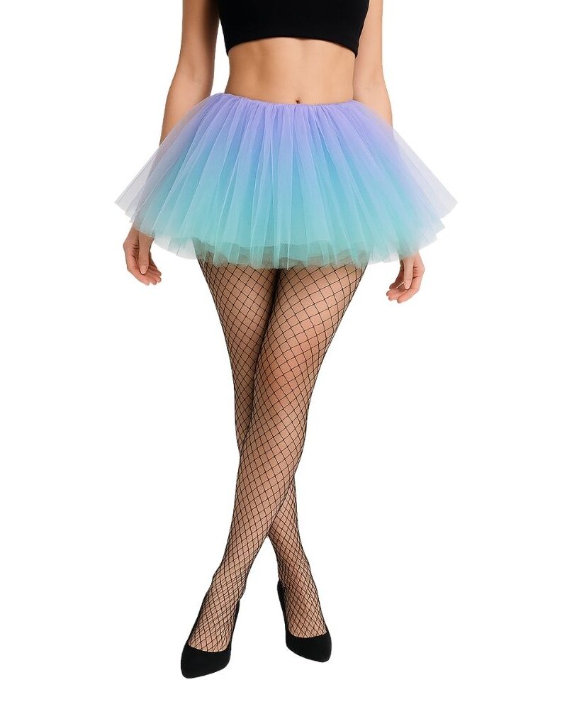 חצאית טוטו מולטי קולור פסטל לנשים ונערות 🌈✨