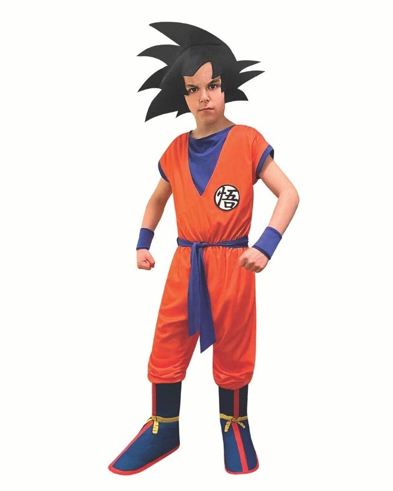 תחפושת גוקו דלוקס לילדים 5-6, 7-8, 9-10 שנים 🥋