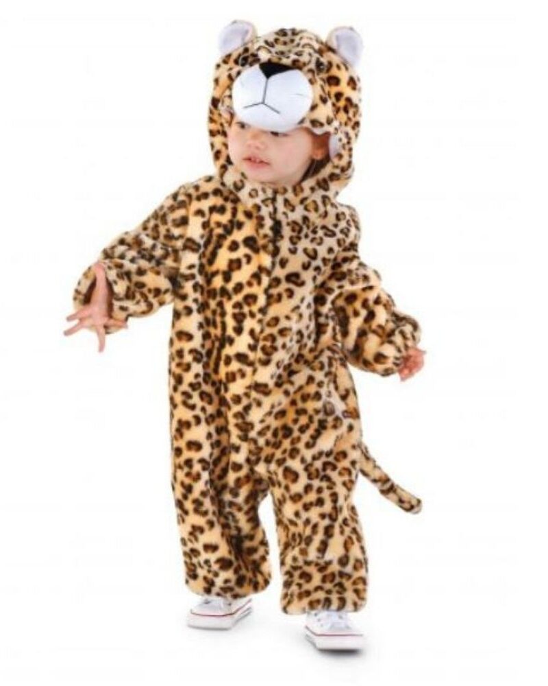 תחפושת נמר לפעוטות : גיל 12-24 חודשים (82-90 ס"מ) 🐯