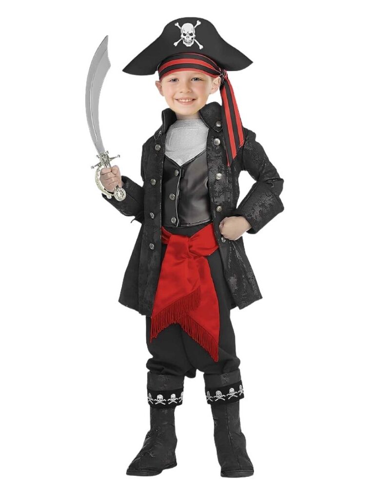 תתחפושת פיראט קפטן בלאק לילדים 🏴‍☠️