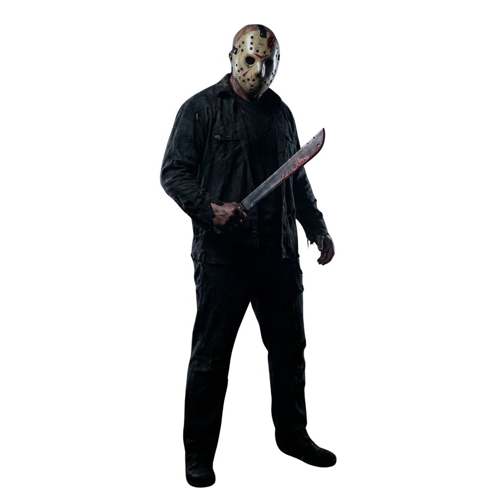 מסכה ומצ’טה לג’ייסון למבוגרים : Friday the 13th 🩸