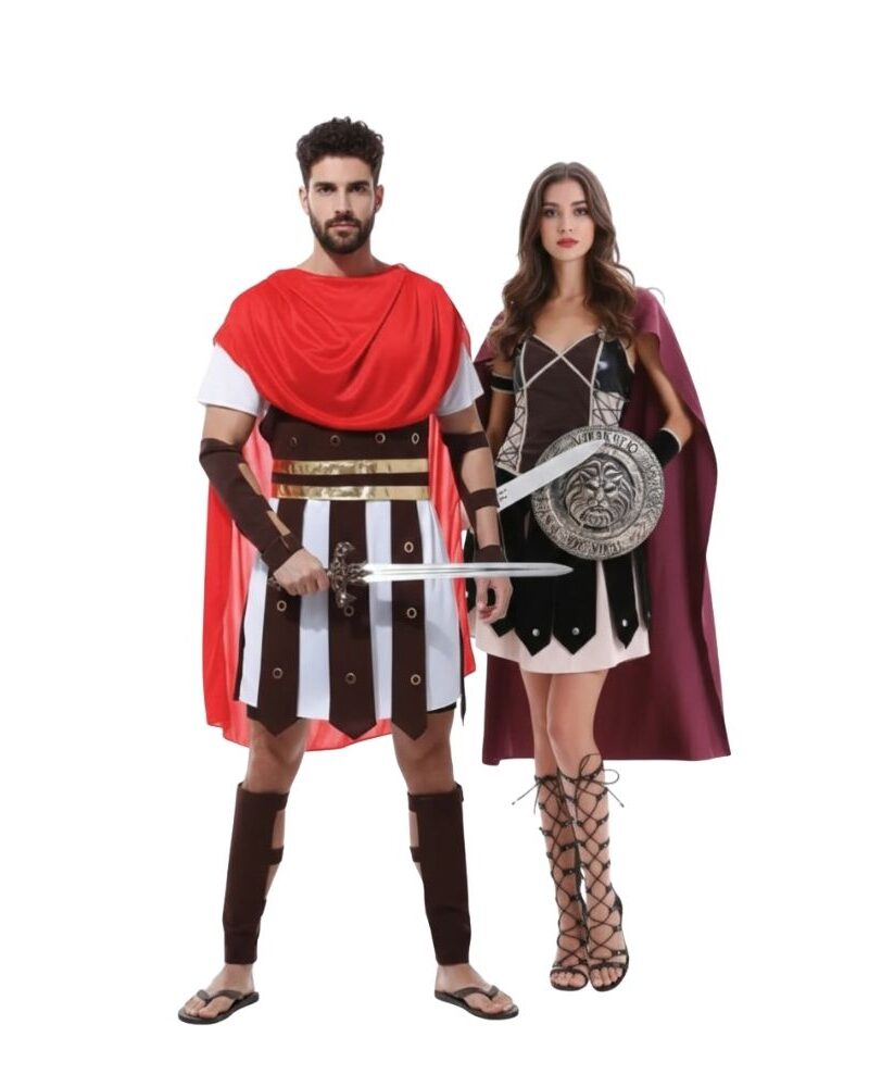 תחפושת זוגית גלדיאטור ספרטני