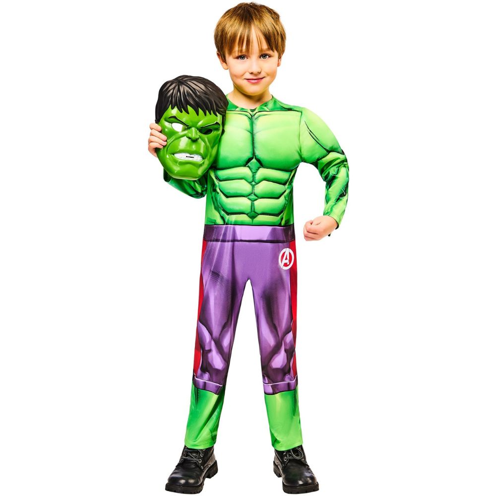 תחפושת הענק הירוק דלוקס לילדים : גיל 3-6
